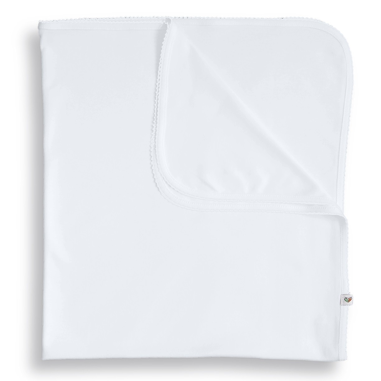 Nanaf Organic, RETRO, Kocyk, biały