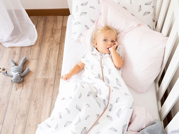 Bamboom - Letni Śpiworek Bambusowy, TOG 1.1, Feather, 6-36m