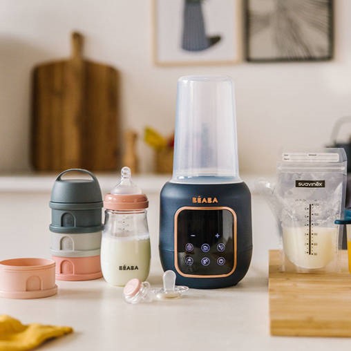 Beaba, Wielofunkcyjny podgrzewacz i sterylizator parowy do butelek i słoiczków 5w1 Multi Milk Night blue Beaba, Wielofunkcyjny podgrzewacz i sterylizator parowy do butelek i słoiczków 5w1 Multi Milk Night blue
