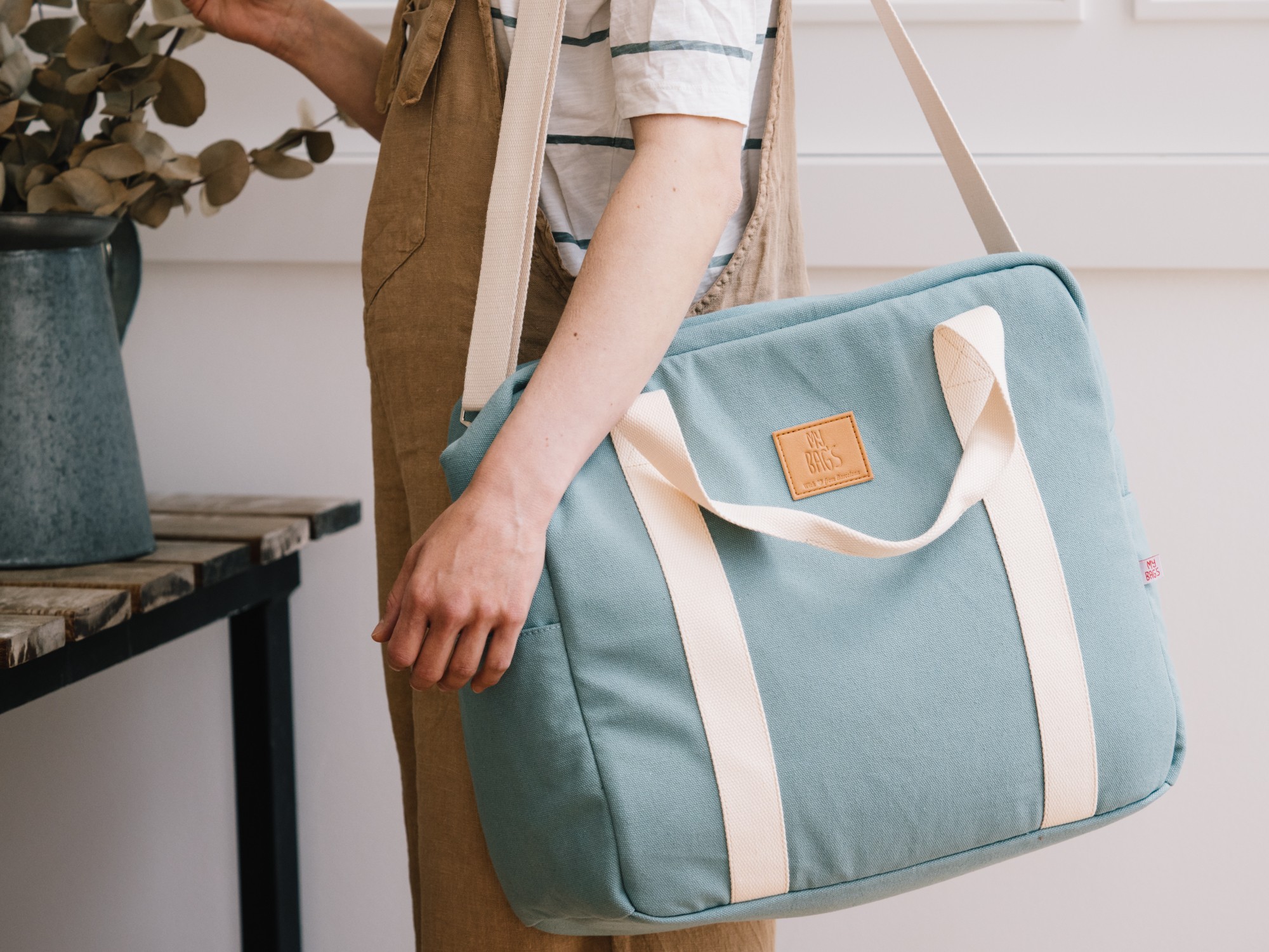 My Bag's, Torba Family Bag Happy Family Aquamarine My Bag's, Torba Family Bag Happy Family Aquamarine