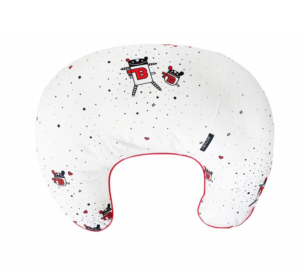 Lullalove, zapasowa poszewka na rogal - wzór MRB