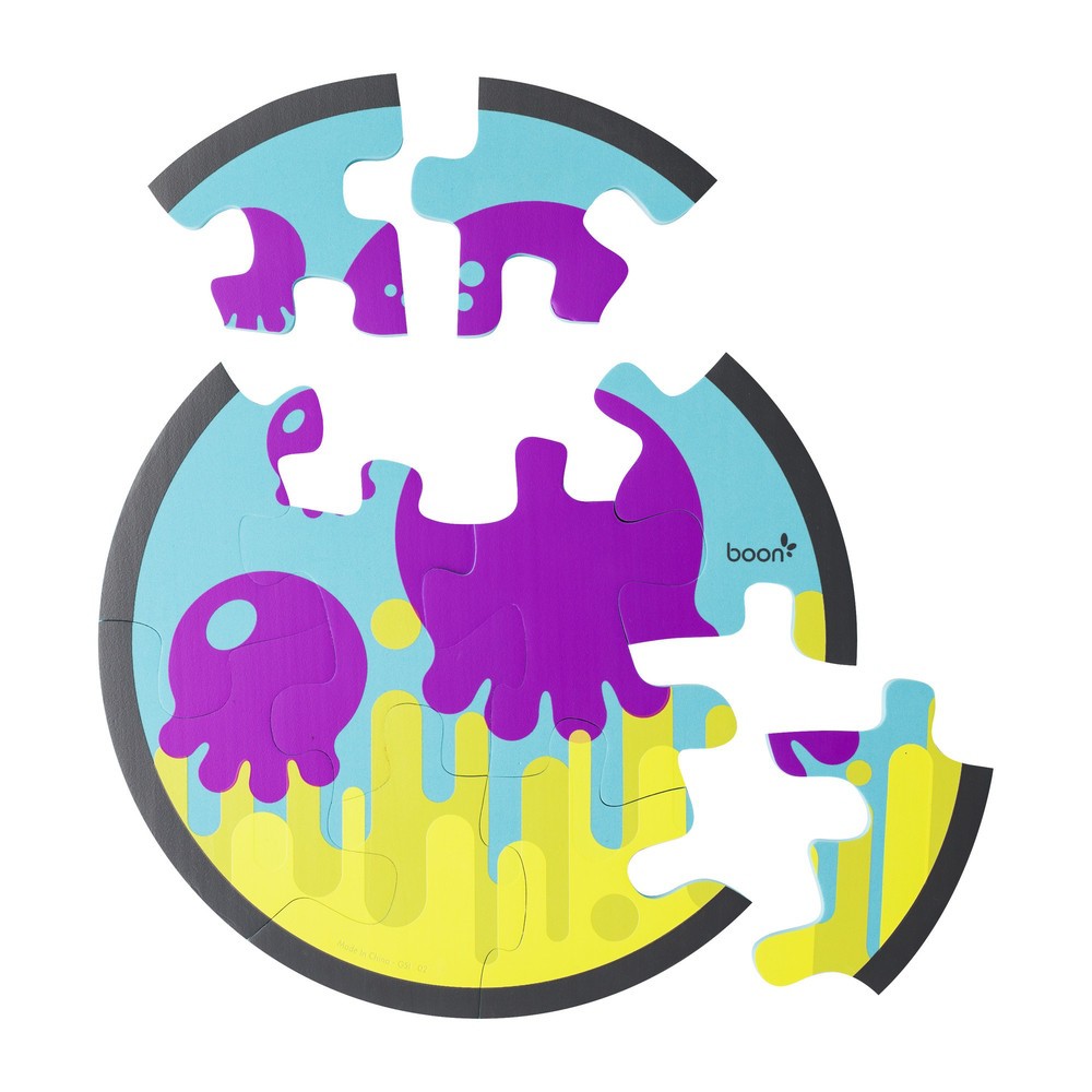 Piankowe puzzle do kąpieli Ośmiornica