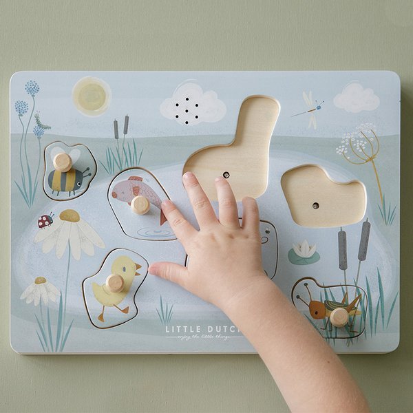 Little Dutch, Puzzle dźwiękowe Little Goose Little Dutch, Puzzle dźwiękowe Little Goose