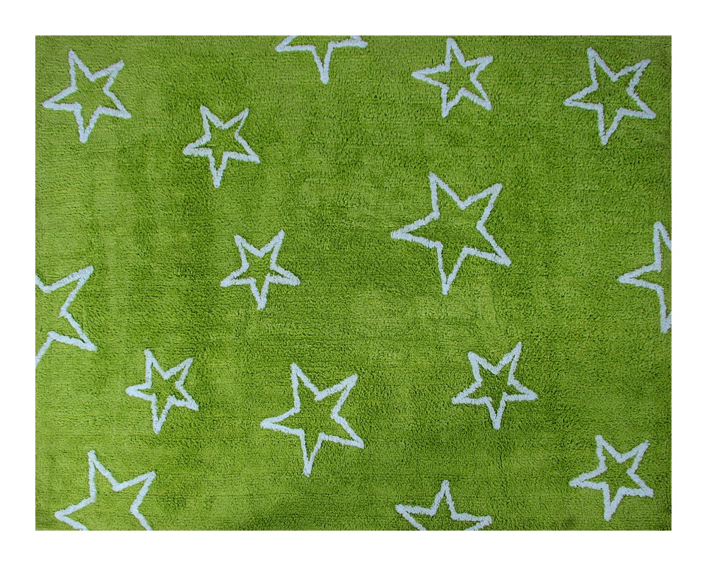 Dywan Lorena Canals gwiazdki pistacjowy
