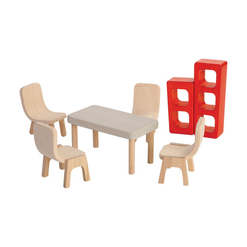 plan toys, Mebelki dla lalek Jadalnia