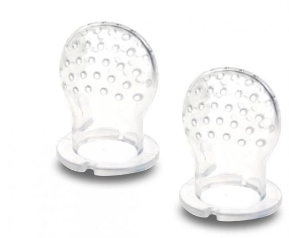 Wymienny wkład silikonowy do gryzaka do podawania pokarmu - 2 sztuki