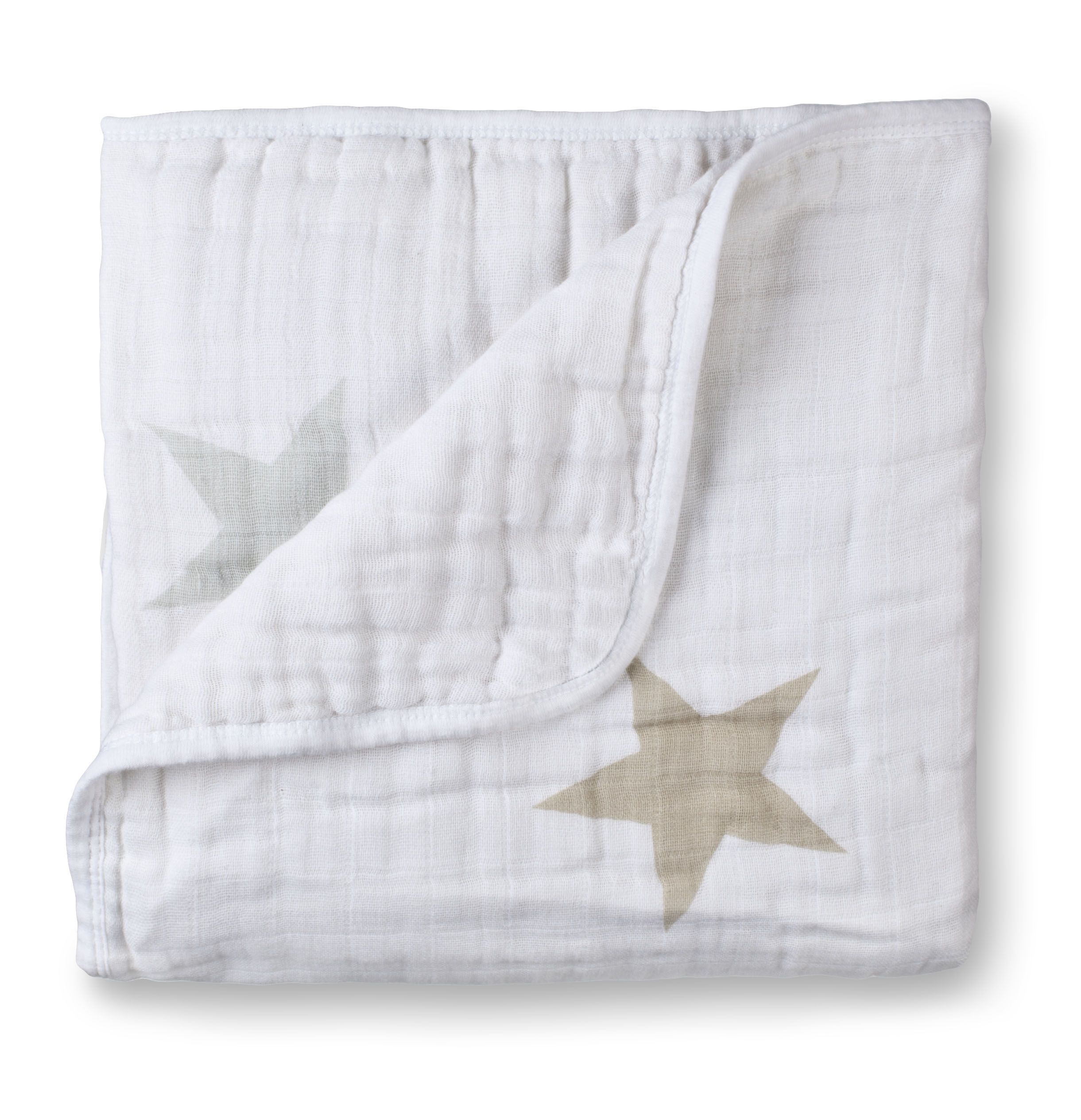 Duży kocyk muślinowy 120x120 super star scout