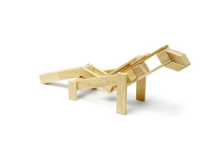 Tegu, Drewniane klocki magnetyczne CLASSICS zestaw 24szt Natural Tegu, Drewniane klocki magnetyczne CLASSICS zestaw 24szt Natural