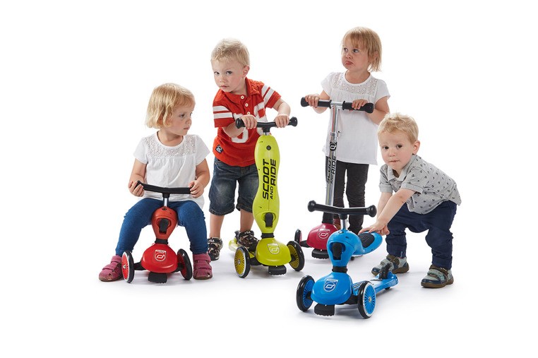 Scoot&Ride, sCOOTANDRIDE, Highwaykick 2w1 Jeździk i hulajnoga 1-5 lat Red Scoot&Ride, sCOOTANDRIDE, Highwaykick 2w1 Jeździk i hulajnoga 1-5 lat Red