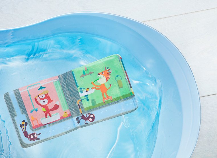 Lilliputiens, Książeczka do kąpieli Lemur George 18 m+