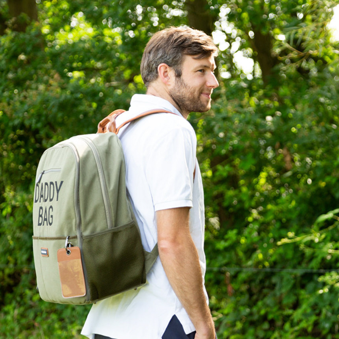 Childhome, Plecak Daddy bag Kanwas Khaki Childhome, Plecak Daddy bag Kanwas Khaki