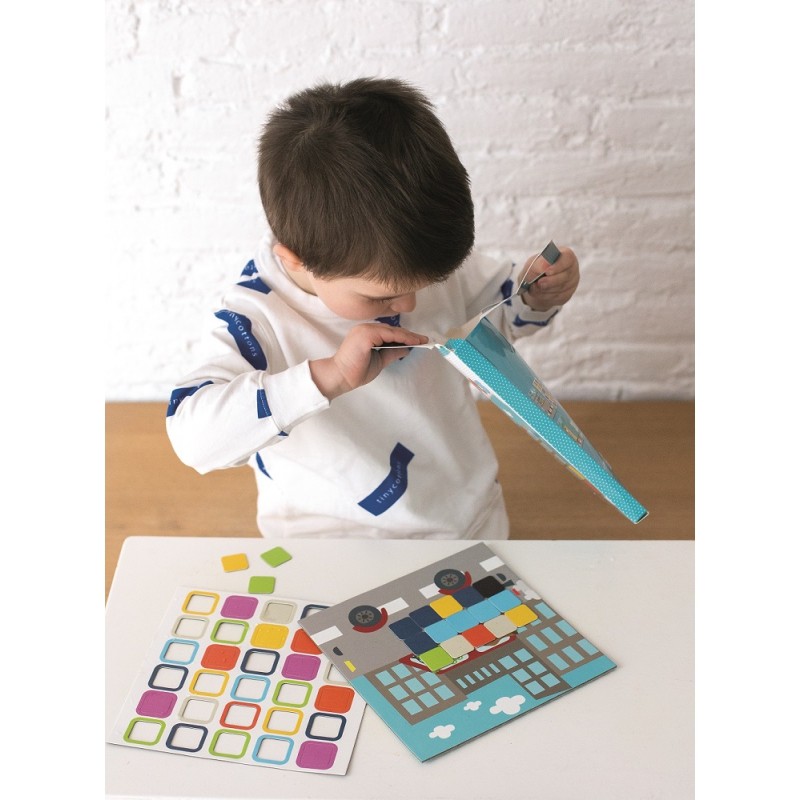 Apli Kids, Mini zestaw z magnesami - Miasto Apli Kids, Mini zestaw z magnesami - Miasto