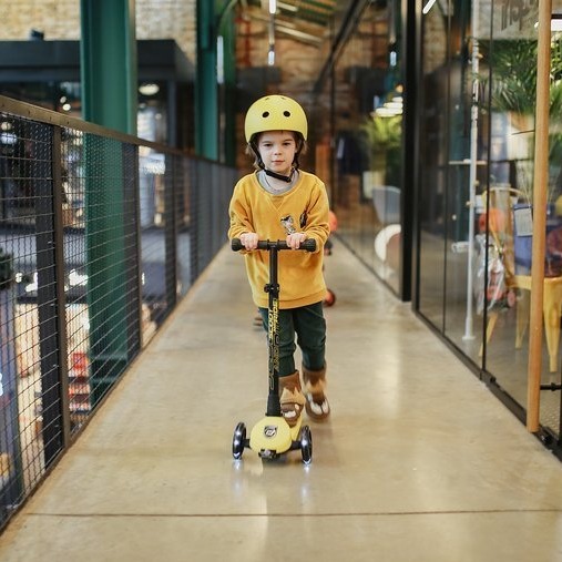 Scootandride, Kask S-M dla dzieci 3+ Lemon kolekcja Icecream 2020 Scootandride, Kask S-M dla dzieci 3+ Lemon kolekcja Icecream 2020