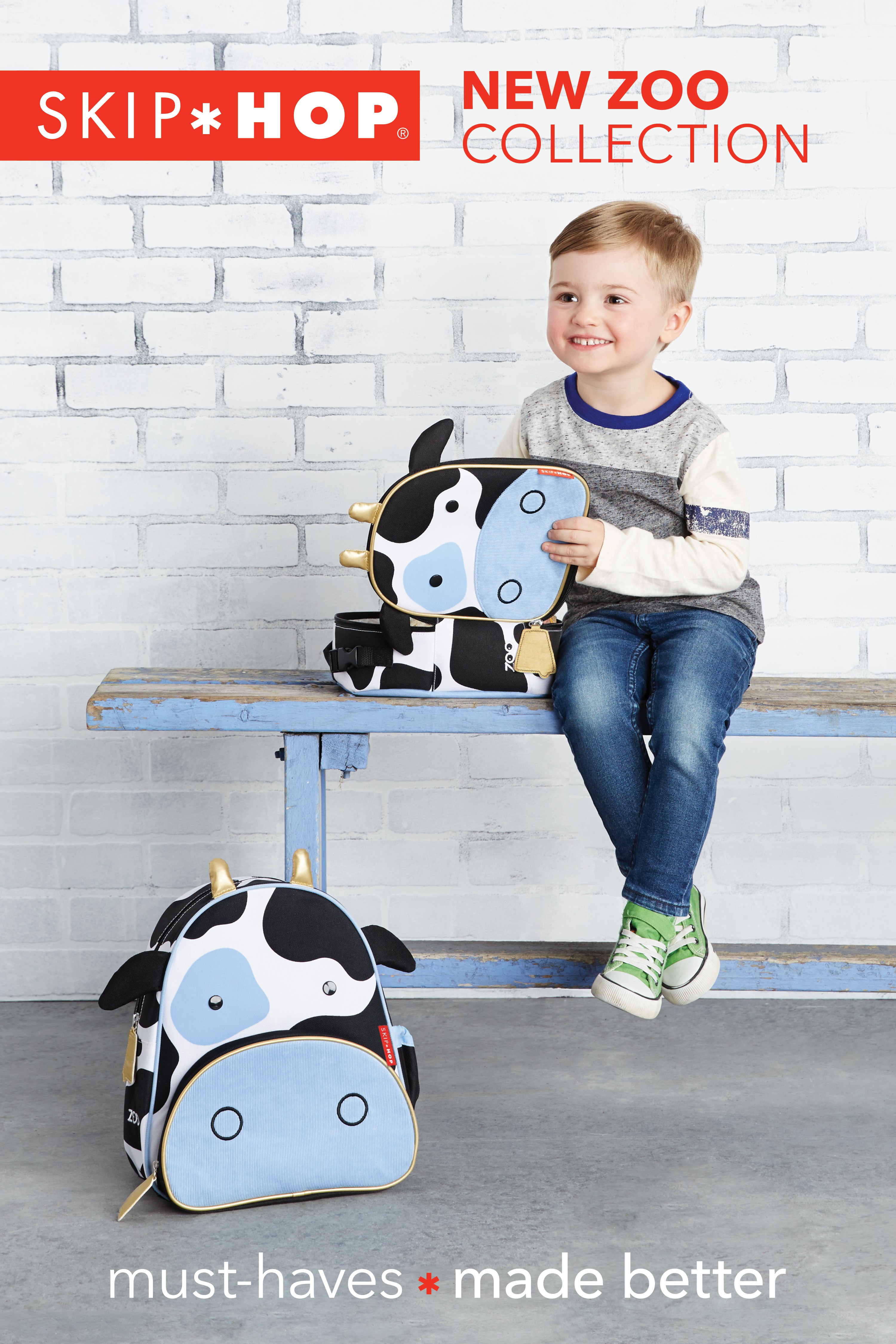 Skip Hop, plecak Zoo Krowa Skip Hop, plecak Zoo Krowa