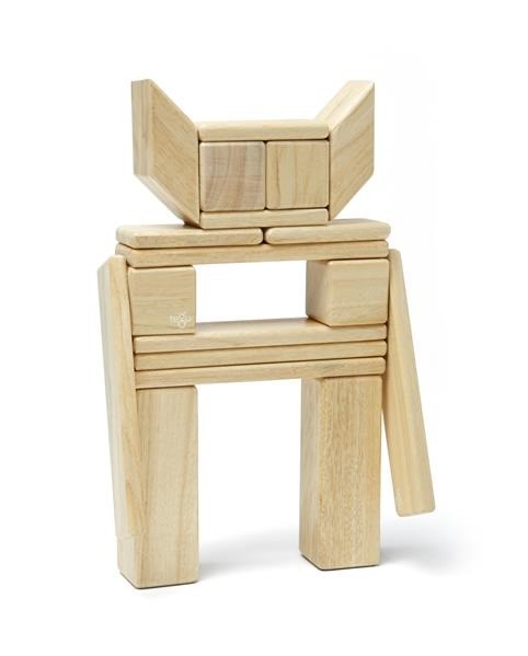 Tegu, Drewniane klocki magnetyczne CLASSICS zestaw 24szt Natural Tegu, Drewniane klocki magnetyczne CLASSICS zestaw 24szt Natural