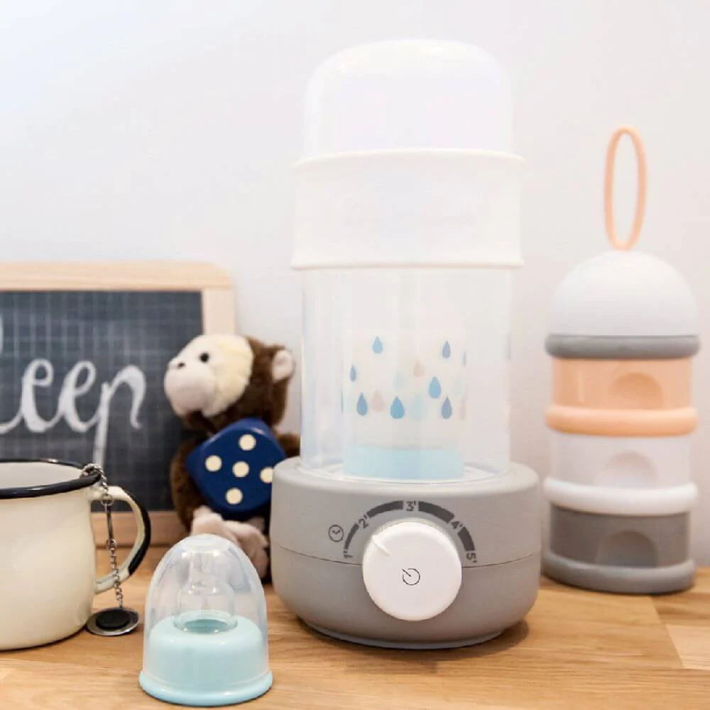 Beaba, Podgrzewacz i sterylizator parowy do butelek i słoiczków Babymilk Second grey