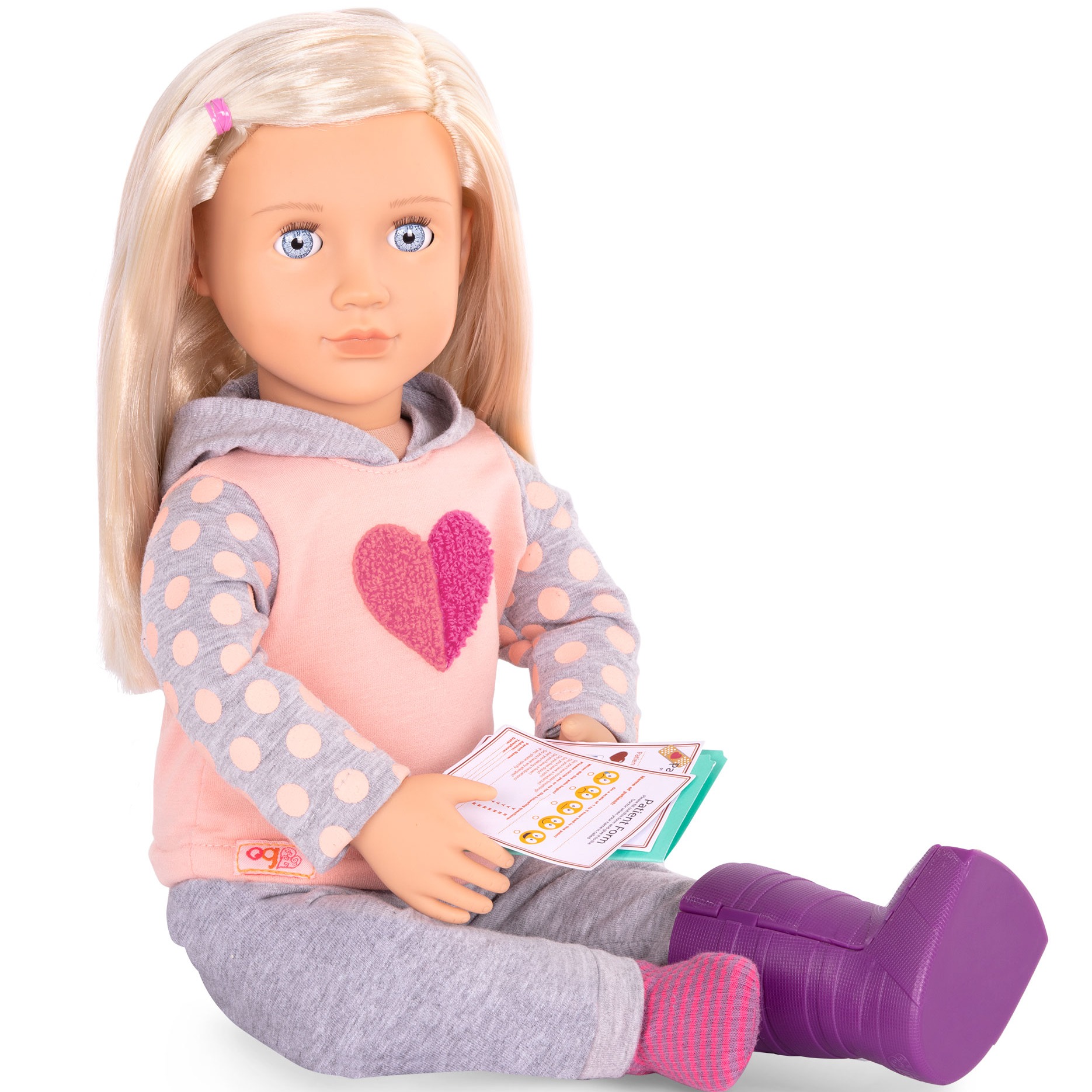 OurGeneration, Lalka MARTHA 46cm z kulami ortopedycznymi