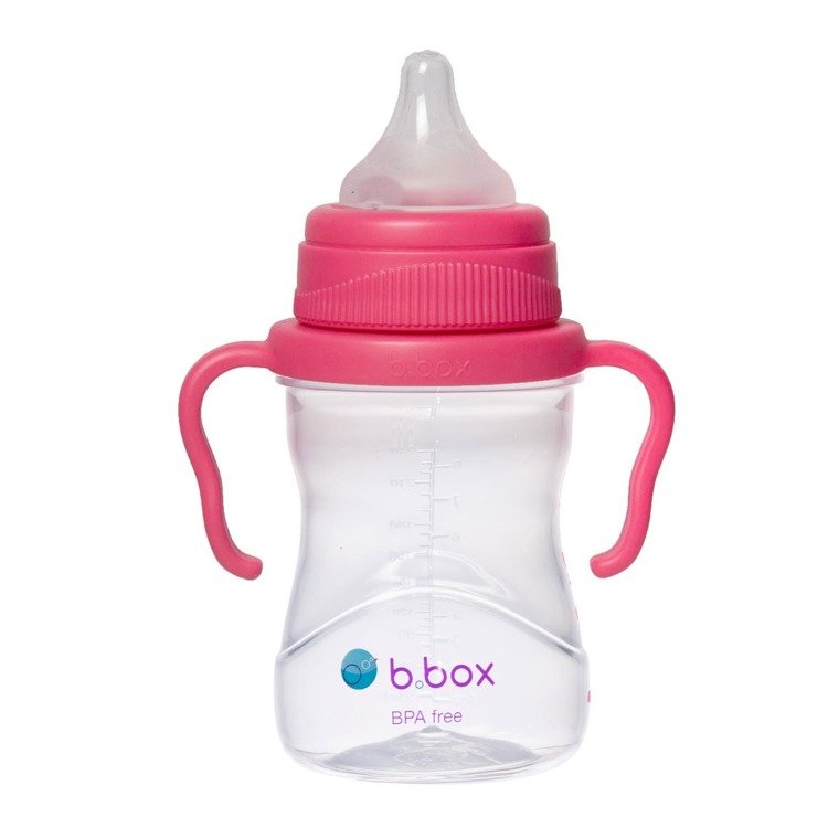 B.Box, Kubek 4w1 240 ml, malinowy B.Box, Kubek 4w1 240 ml, malinowy