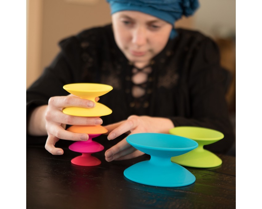 Fat Brain Toy, Wieża Szpulek. Spoolz. Fat Brain Toy, Wieża Szpulek. Spoolz.