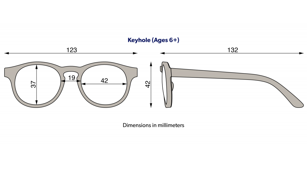 Babiators, Okulary przeciwsłoneczne Keyhole - Clean slate 6+ Babiators, Okulary przeciwsłoneczne Keyhole - Clean slate 6+