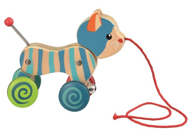 Egmont Toys, Drewniany kotek do ciągnięcia Egmont Toys, Drewniany kotek do ciągnięcia