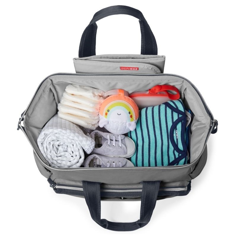 Skip Hop, Torba Main Frame Wide Open Slate Skip Hop, Torba Main Frame Wide Open Slate
