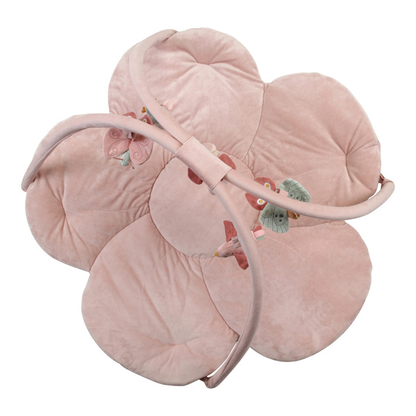 Little Dutch, Mata edukacyjna z pałąkiem Flowers & Butterflies Little Dutch, Mata edukacyjna z pałąkiem Flowers & Butterflies