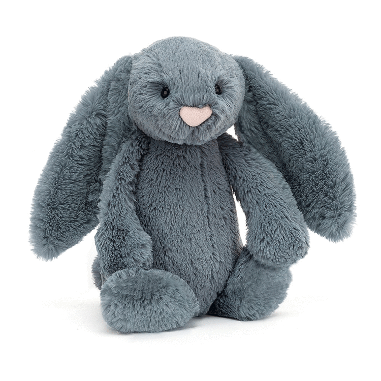 Jellycat, Bashful Dusky Blue Bunny króliczek 31cm