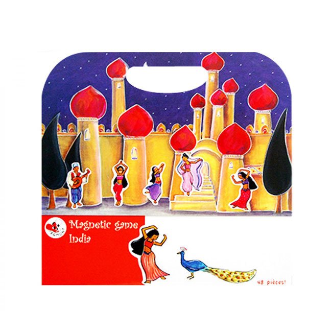 Egmont Toys, Układanka, gra magnetyczna, India