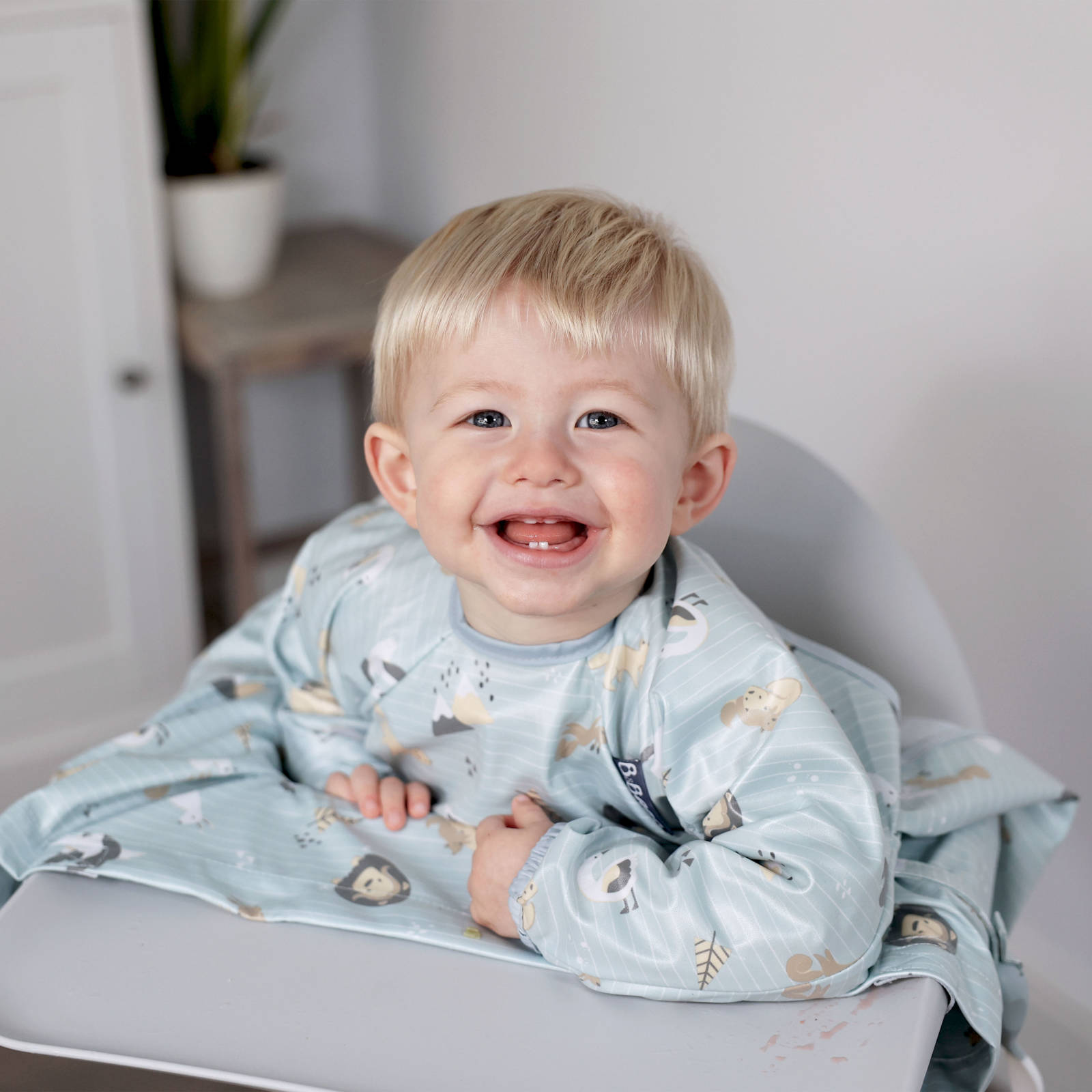 Zestaw Śliniak BLW i sztućce Arctic Aventures Zestaw Śliniak BLW i sztućce Arctic Aventures