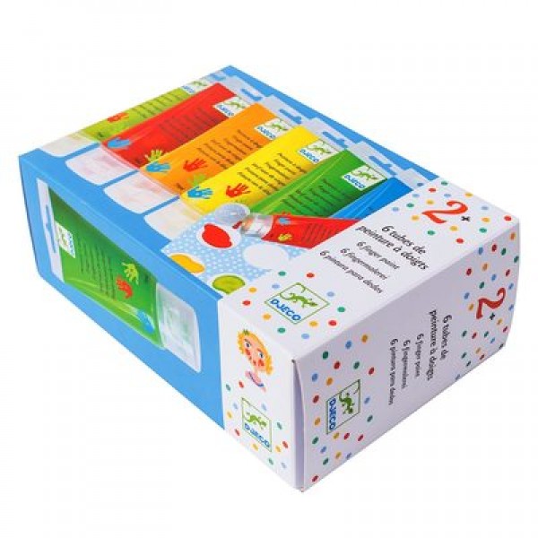 Djeco, farby do malowania palcami Djeco, farby do malowania palcami