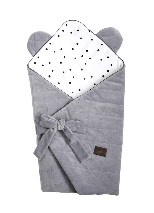 Sleepee, Rożek niemowlęcy Royal Baby Grey/Grey Sleepee, Rożek niemowlęcy Royal Baby Grey/Grey