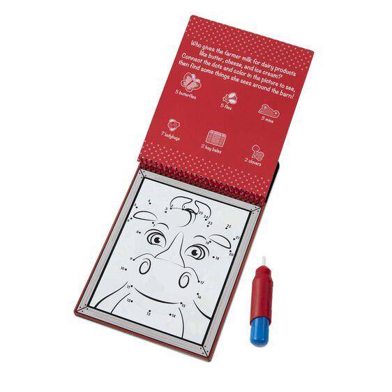 Melissa&Doug, Kolorowanka Water Wow! Połącz kropki Farma