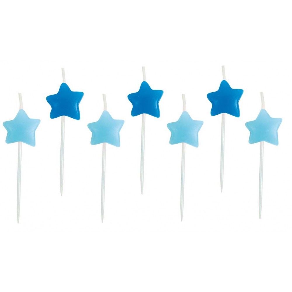 JaBaDaBaDo, Świeczki niebieskie gwiazdki JaBaDaBaDo, Świeczki niebieskie gwiazdki