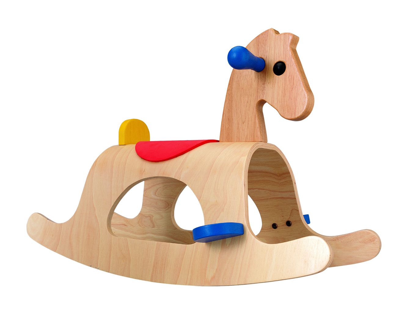 Drewniany konik na biegunach Palomino, Plan Toys
