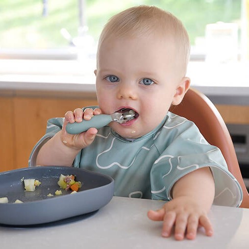 Beaba, Zestaw pierwszych sztućców ze stali nierdzewnej