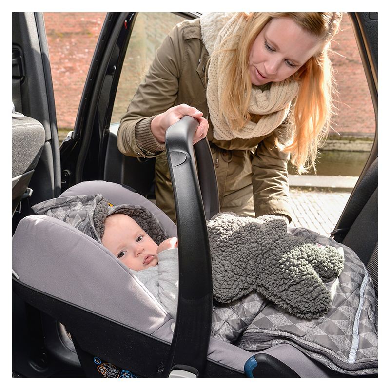 Lodger, Śpiworek do fotelika  Mini Bunker Polyester Print Plush