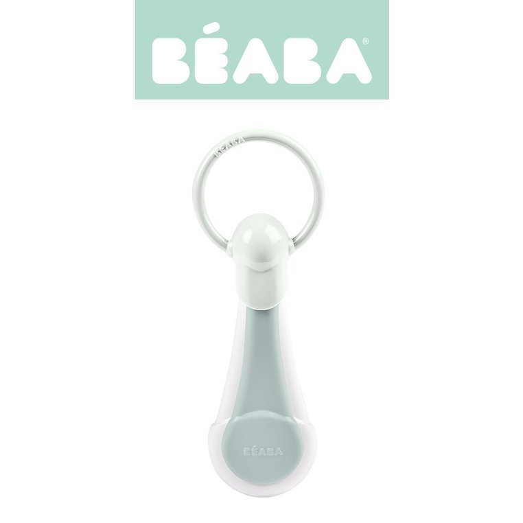 Beaba, Cążki do paznokci w etui Green Blue