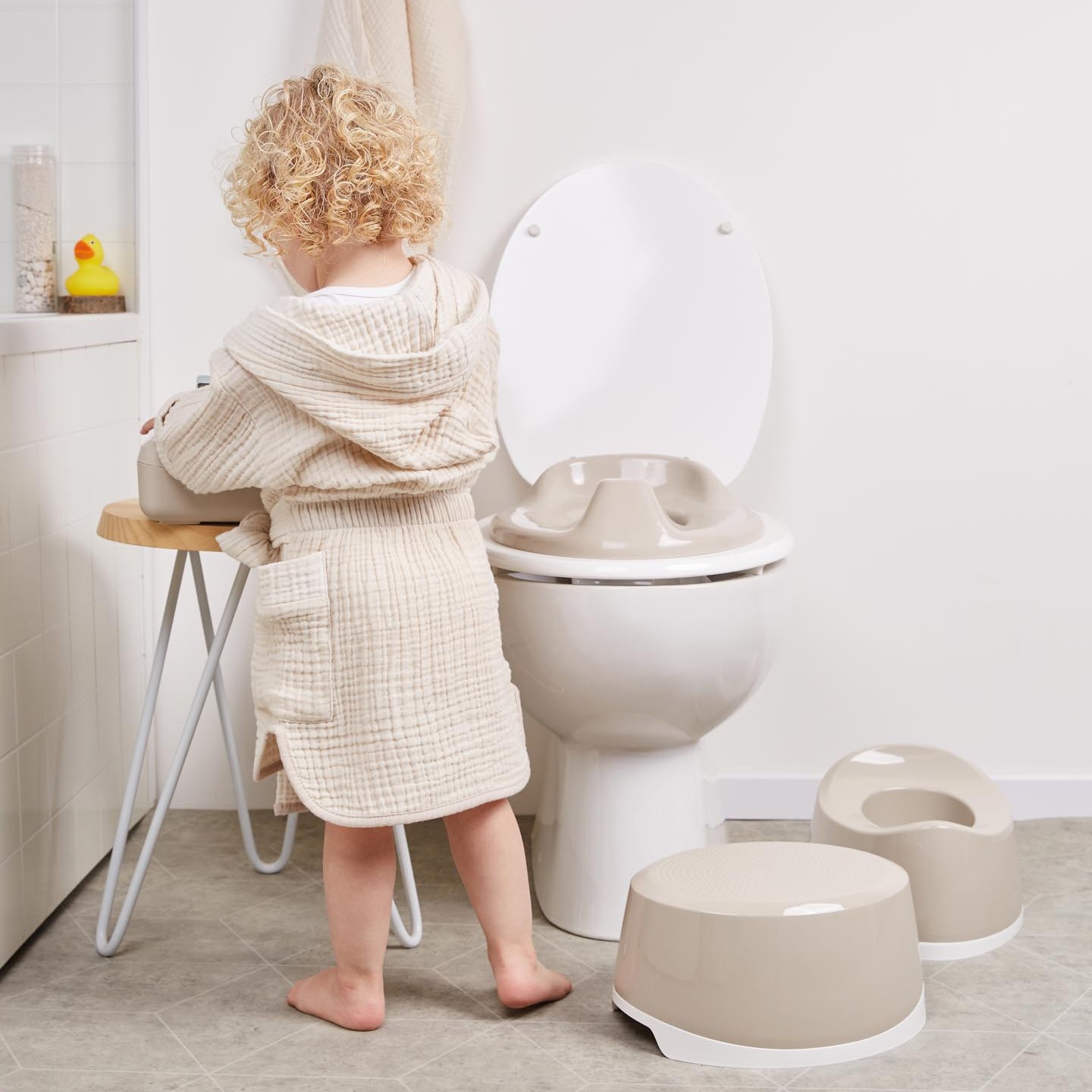 Bebe-Jou, Nakładka treningowa na sedes Taupe