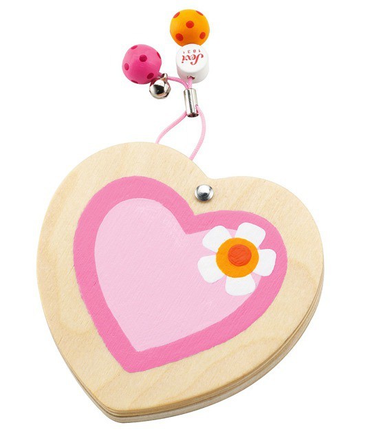 Sevi, Drewniane lusterko serce