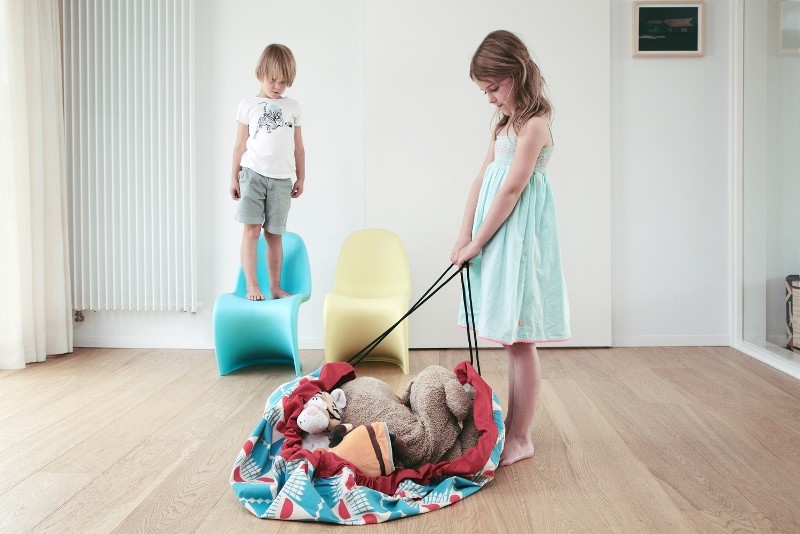 Worek na klocki i zabawki  Badminton