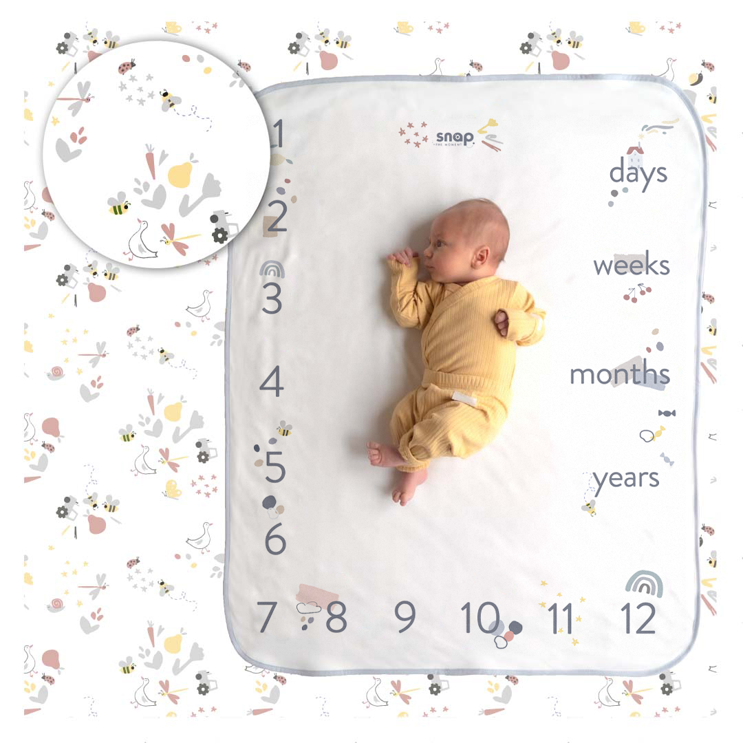 Snap the moment, Foto-kocyk Country white wersja angielska Snap the moment, Foto-kocyk Country white wersja angielska