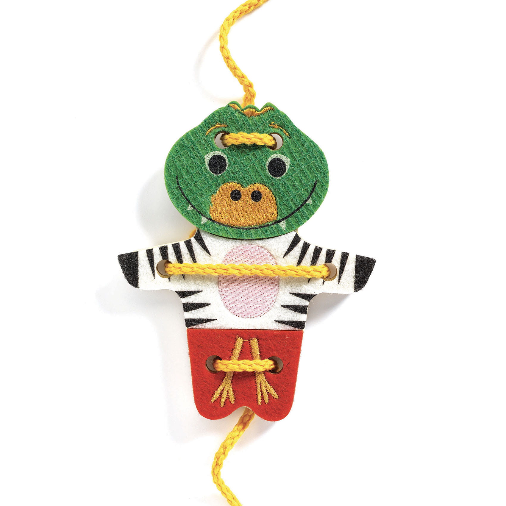 Djeco, Nawlekanka-sznurowanka FELTIMIX Djeco, Nawlekanka-sznurowanka FELTIMIX