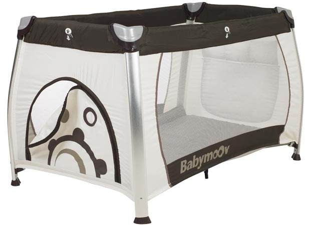 Łóżeczko turystyczne Silver Dream Babymoov - Chocolate / White