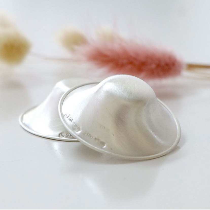 Srebrne nakładki na brodawki piersiowe Silverette