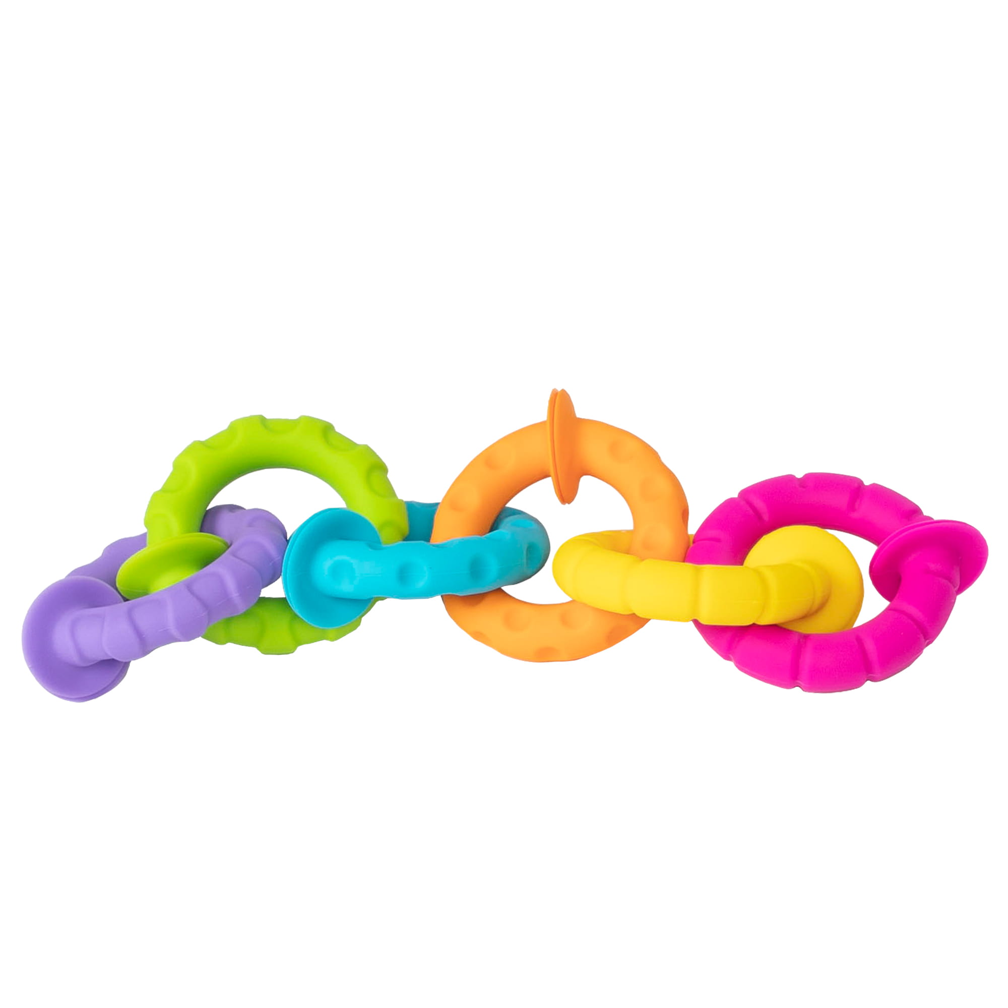 Fat Brain Toy, Bobo Przyssawki Kółeczka PipSquigz Ringlets
