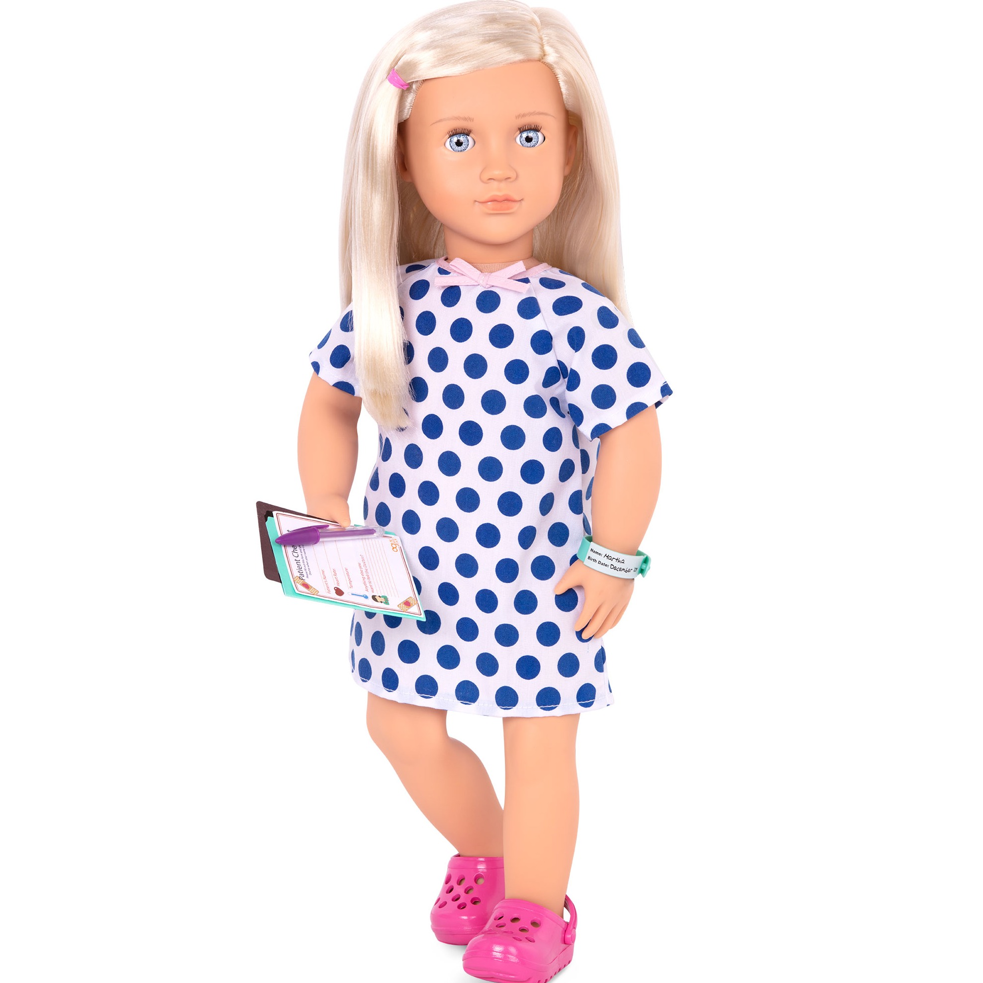 OurGeneration, Lalka MARTHA 46cm z kulami ortopedycznymi