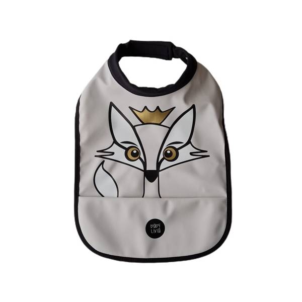 Baby Livia, Śliniak Grey Lisek Baby Livia, Śliniak Grey Lisek