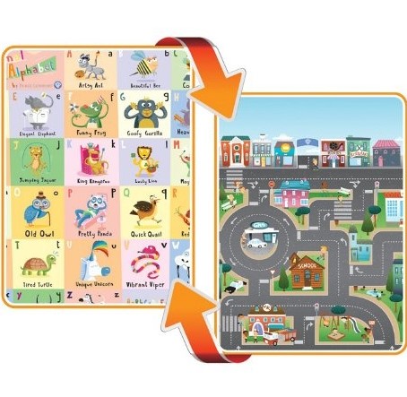 Duża dwustronna mata piankowa playmat zwierzęta Duża dwustronna mata piankowa playmat zwierzęta