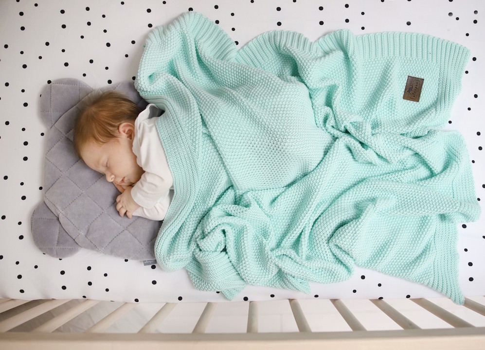 Sleepee, Misiowa Poduszka Royal Baby Denim